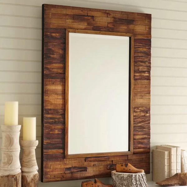 Vanity Mirrors To Update Your Bathroom, Reclaimed Wood Bathroom Mirror White