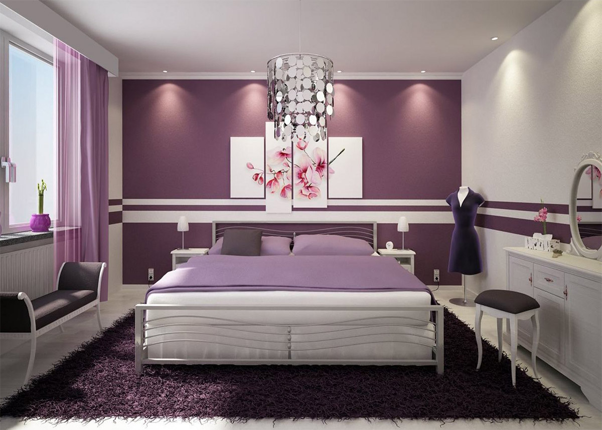 20 Purple Themed Bedrooms With Ideas, Tips & Accessories To Help ...