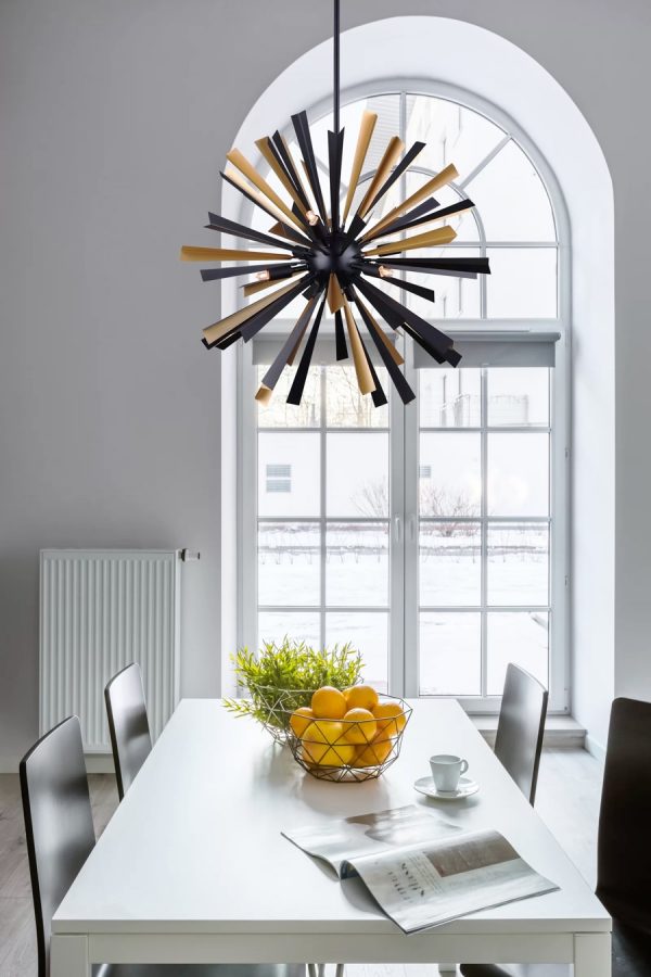 51 Sputnik Chandeliers To Give Your, Black And Gold Dining Room Chandelier