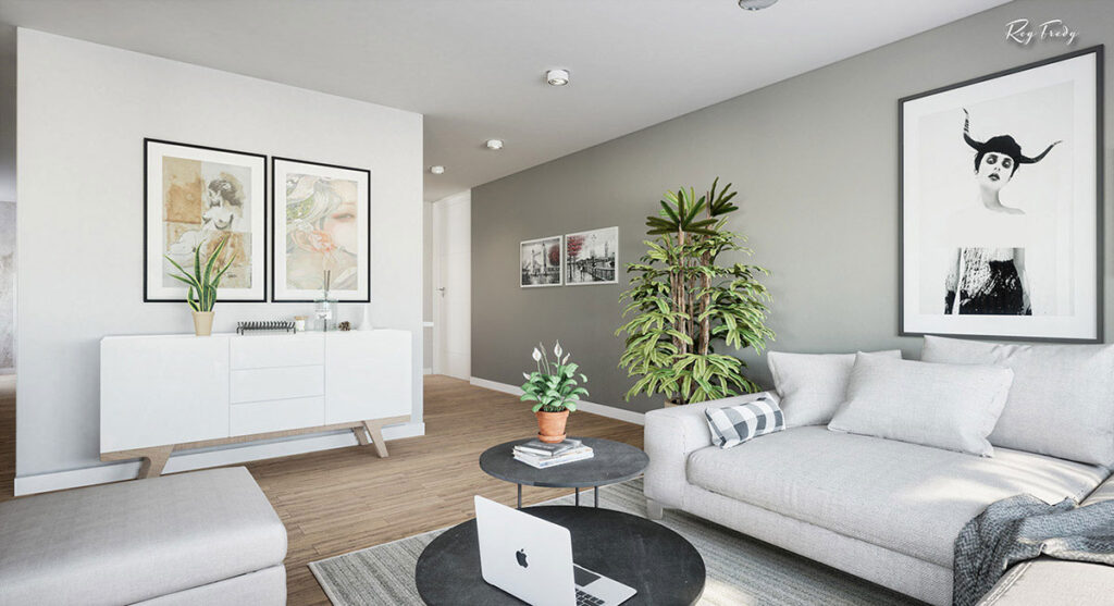 3 Beautiful Small Apartment Interiors [Includes Layout]
