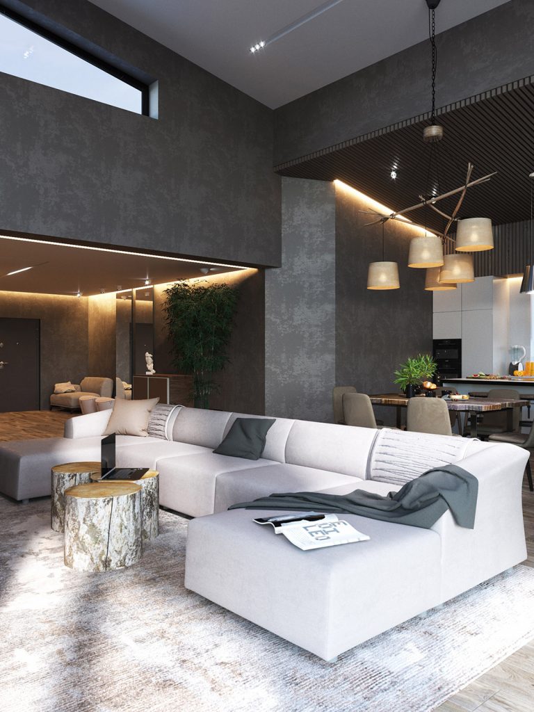 sectional modern sofa | Interior Design Ideas