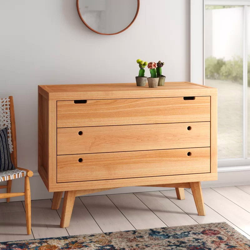 Modern Pine Dresser 59, Pine Furniture Dresser Drawer