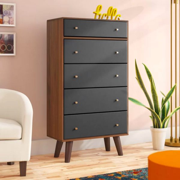 41 Mid Century Modern Dressers To Add, Tall Double Dressers For Bedroom