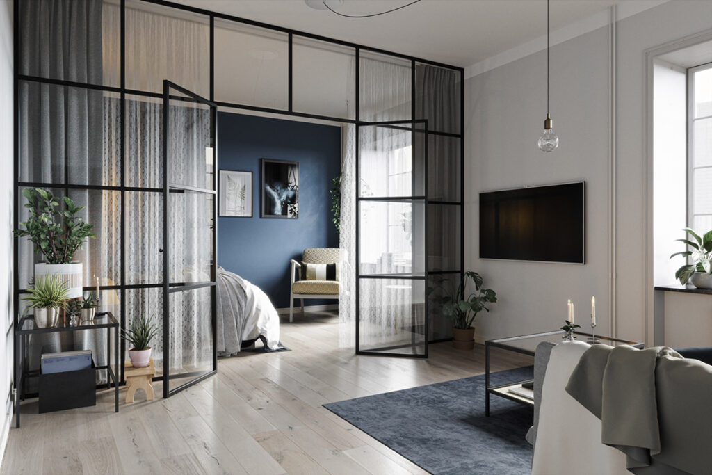 Scandinavian Style Interiors In Green
