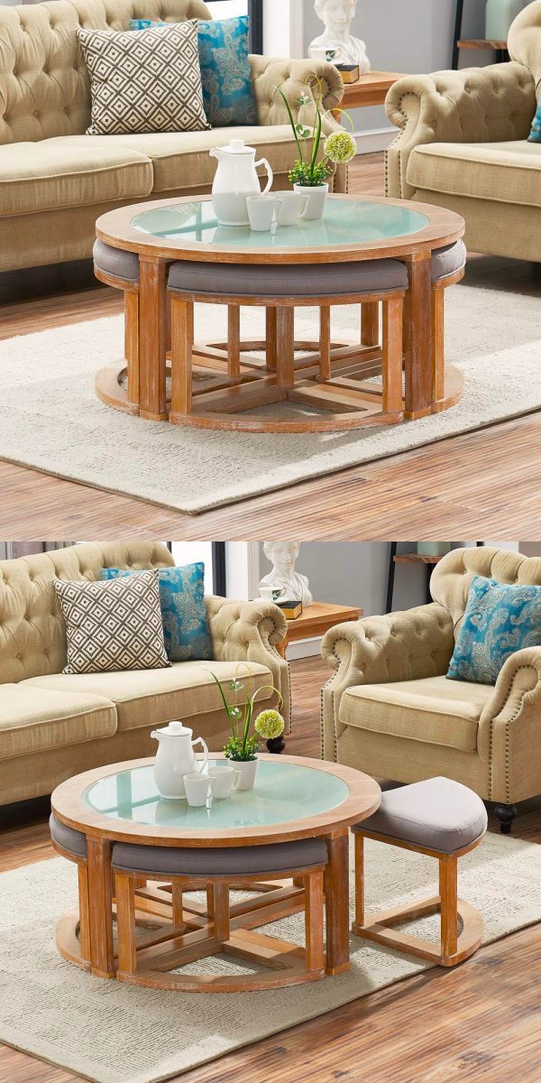 51 Round Coffee Tables To Give Your, Round Tables For Living Room