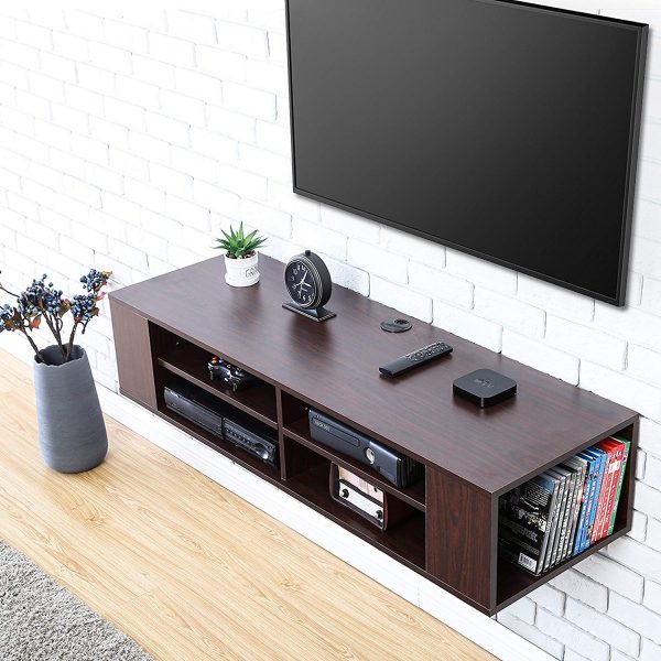 51 Tv Stands And Wall Units To Organize Stylize Your Home - Entertainment Center Below Wall Mounted Tv