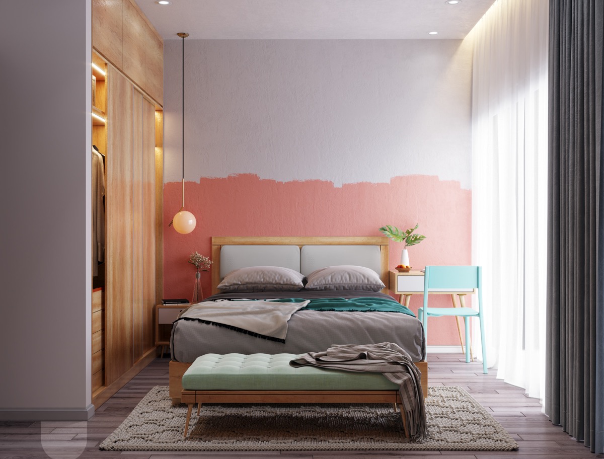 pink bedroom ideas for adults   Interior Design Ideas