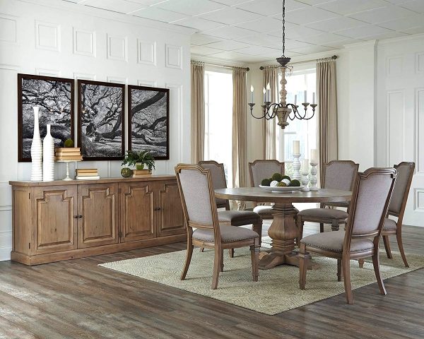 51 Round Dining Tables That Save On, Big Round Dining Room Table