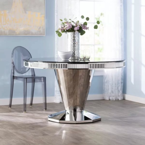 51 Round Dining Tables That Save On, 60 Inch Glass Dining Table Round