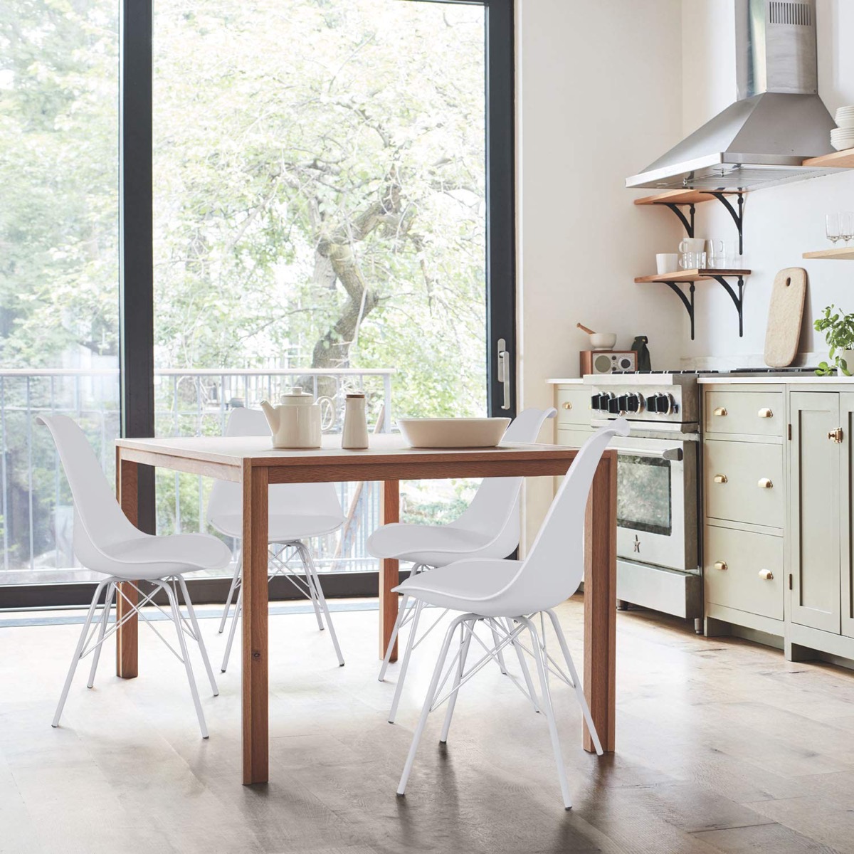 51 Kitchen Chairs To Instantly Update, Leather Kitchen Table Chairs