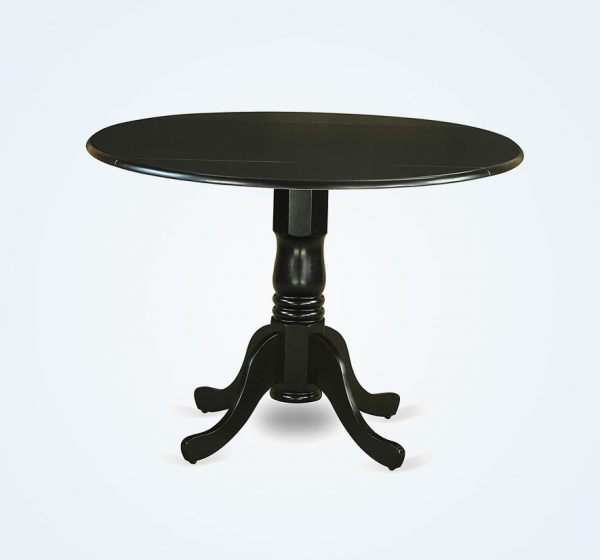 41 Drop Leaf Tables For Small Spaces, Drop Leaf Round Table Pedestal