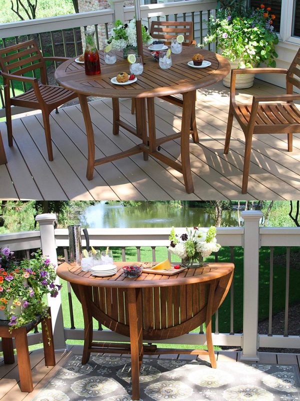 51 Outdoor Dining Tables That Will Wow, Small Round Patio Table And 4 Chairs