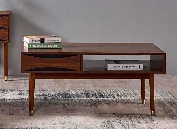 51 Coffee Tables With Storage To, Coffee Table Drawers Shelf