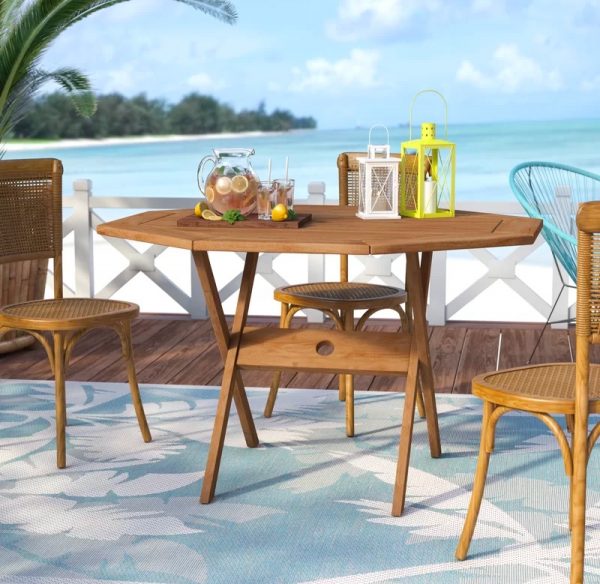 51 Outdoor Dining Tables That Will Wow, Octagon Patio Table With 6 Chairs