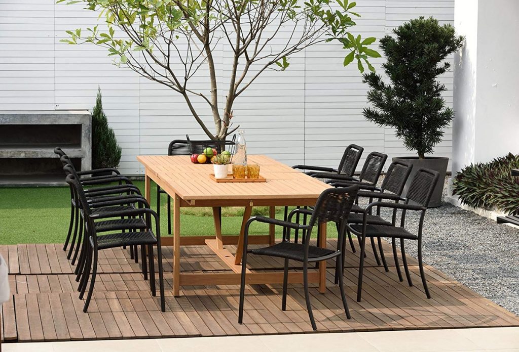 Extra Long Outdoor Dining Table, Extra Long Dining Table And Chairs