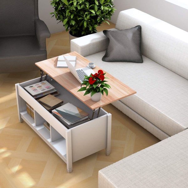 51 Coffee Tables With Storage To, Lift Top Coffee Table With Storage Ikea
