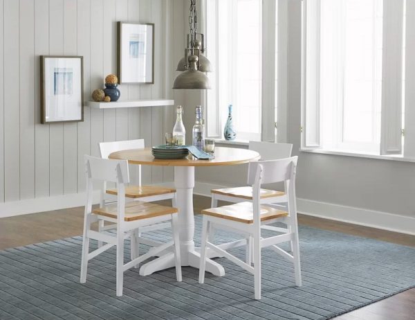 41 Drop Leaf Tables For Small Spaces, Small Leaf Table And Chairs