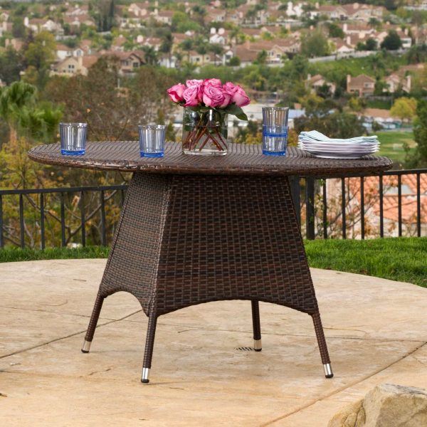 Rattan Garden Dining Table Only Off 63, Outdoor Patio Tables Only