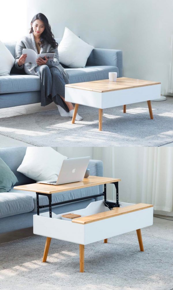 51 Coffee Tables With Storage To, Coffee Table For Drawing Room