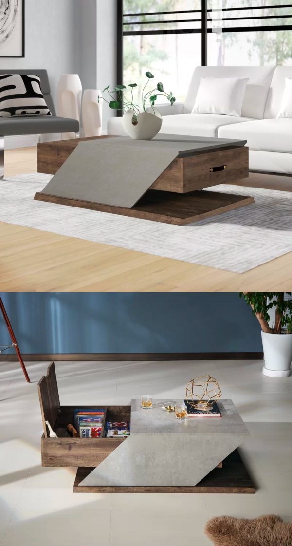 51 Coffee Tables With Storage To, Coffee Table For Living Room With Storage