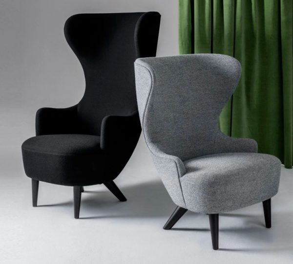 41 Wingback Chairs That Reinvent A, Contemporary Wingback Dining Chairs