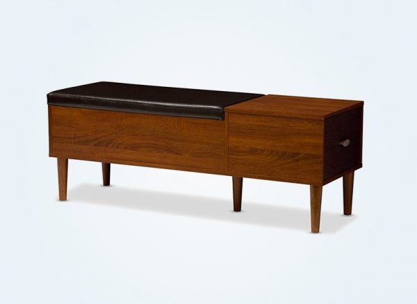 51 Storage Benches To Streamline Your, Modern Faux Leather Storage Benchmark
