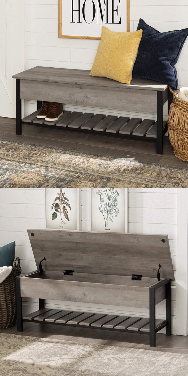 51 Storage Benches To Streamline Your, Living Room Seating With Storage