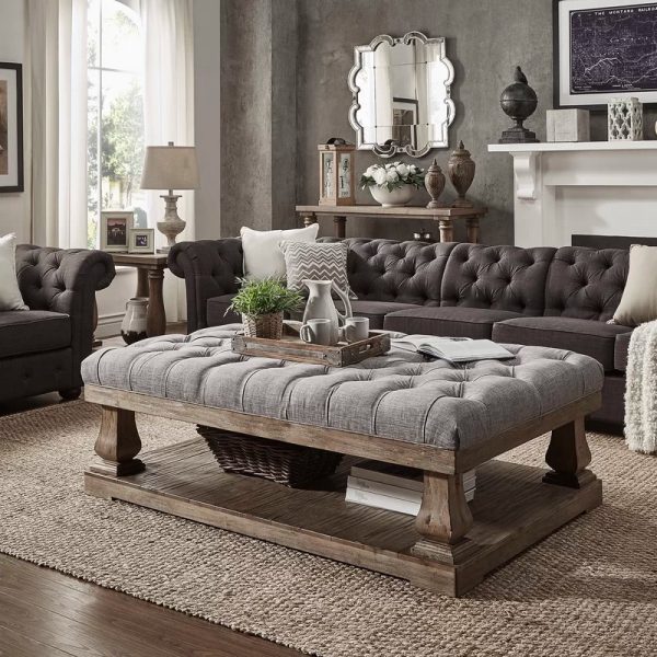 51 Rustic Coffee Tables That Redefine, Grey Rustic Coffee Table