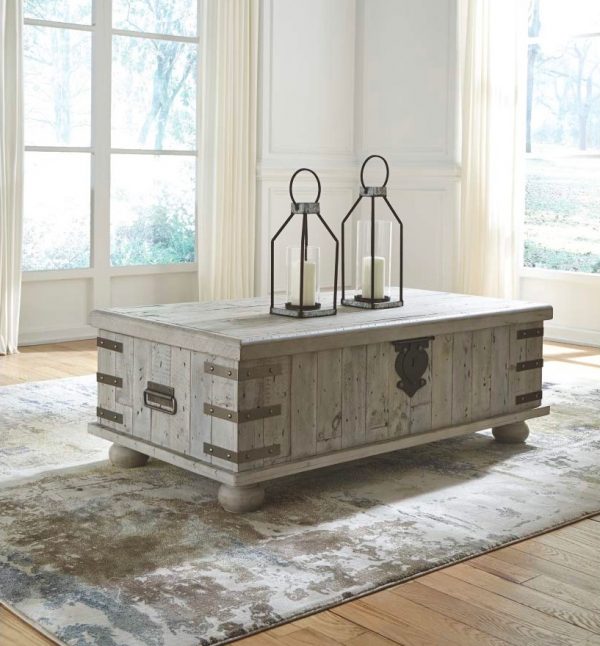 51 Rustic Coffee Tables That Redefine, Distressed Wood Coffee Table With Storage