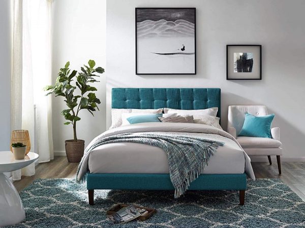 41 Tufted Headboards That Will, Upholstered Headboard Ideas For King Size Beds