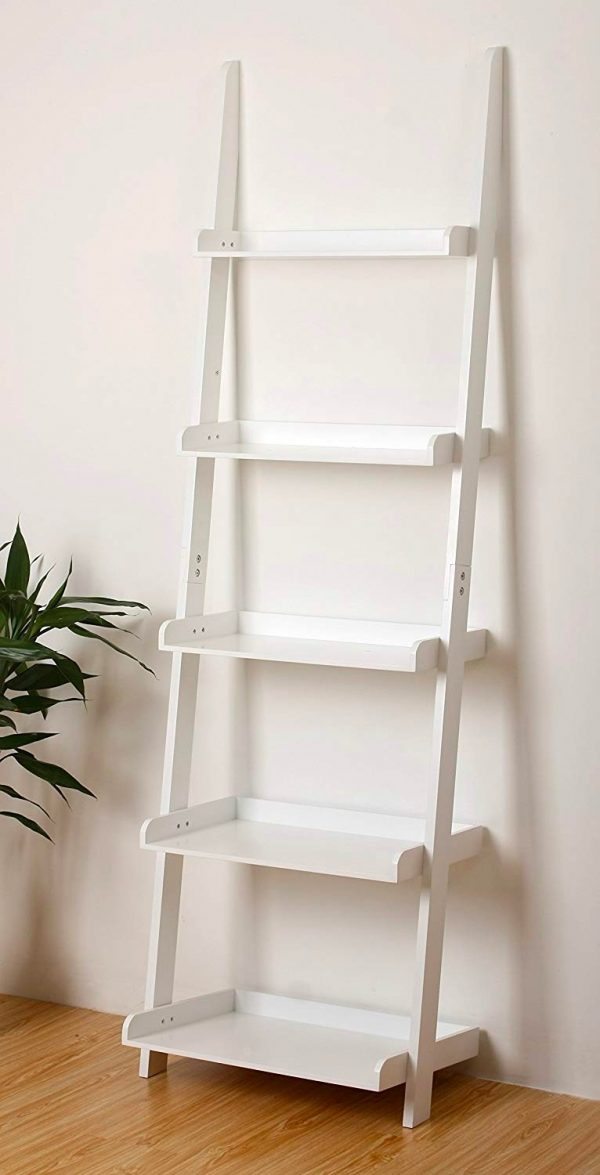 Short Ladder Bookshelf On 51 Off, Short Wooden Ladder Shelf