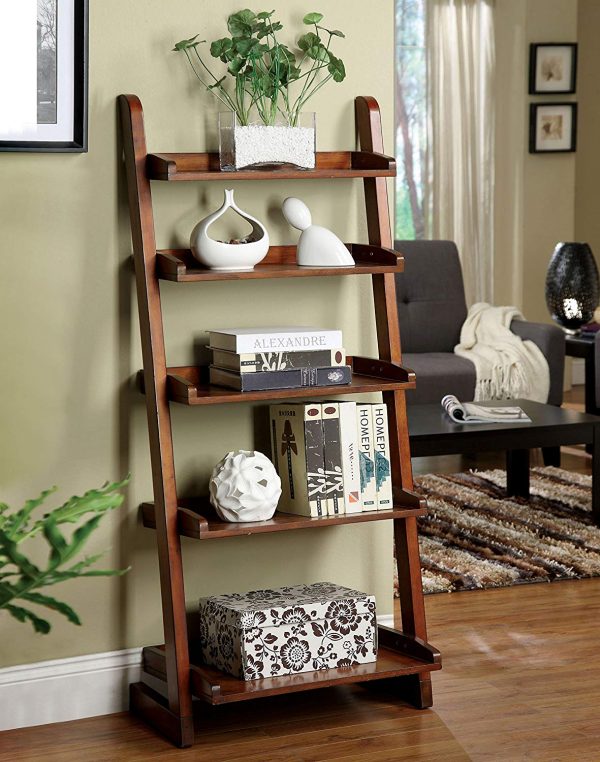 47 Ladder Shelves For Smart Storage And, Short Wooden Ladder Shelf