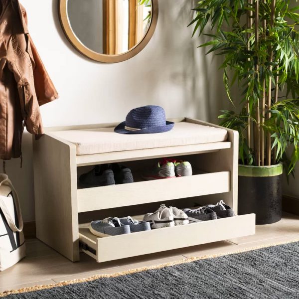 51 Entryway Benches For A Warm And, Entryway Bench With Storage Baskets