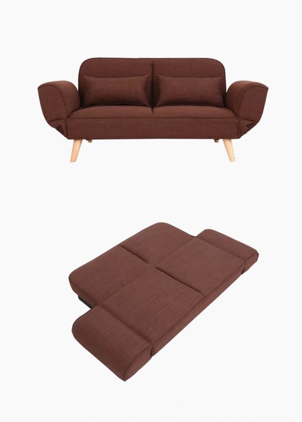 51 Sofa Beds To Create A Chic Multiuse, Brown Loveseat Sleeper Sofa