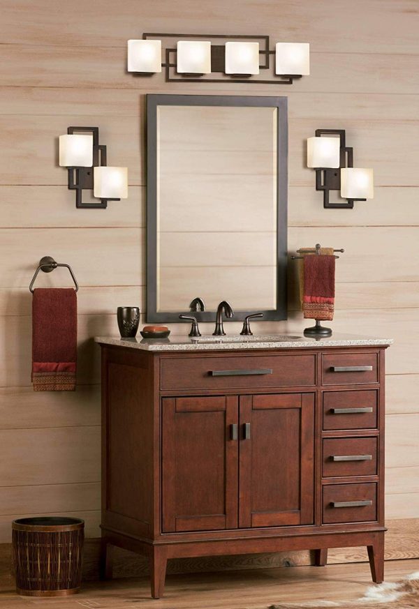 51 Bathroom Vanity Lights To Rejuvenate, Rustic Contemporary Bathroom Vanity Lights