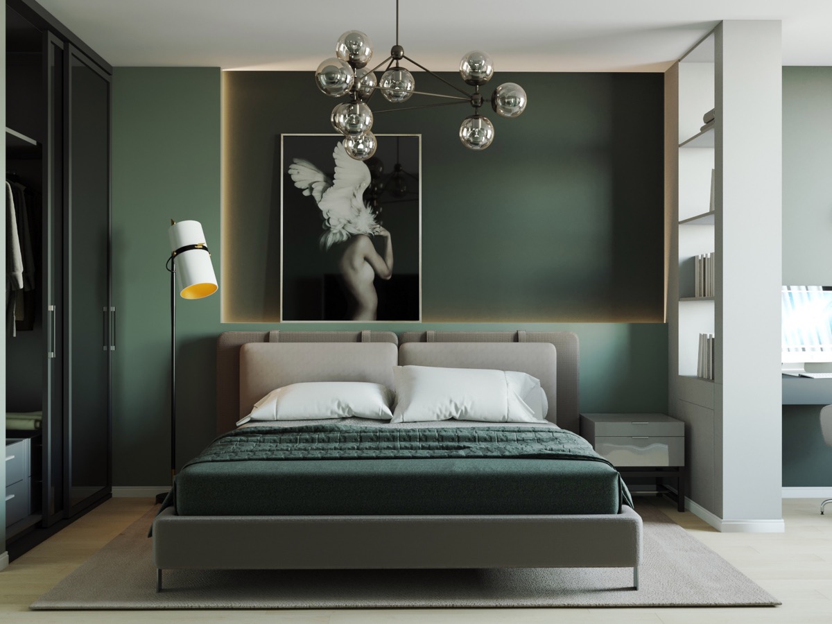 20 Green Bedrooms With Tips And Accessories To Help You Design Yours