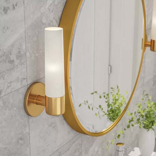 51 Bathroom Vanity Lights To Rejuvenate, Best Vanity Lights For A Round Mirror