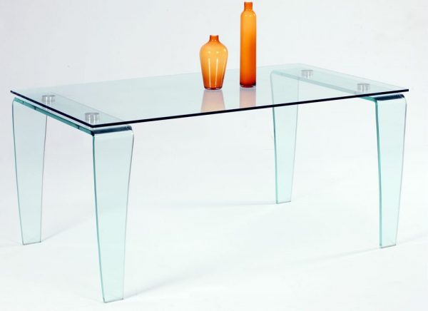 51 Glass Dining Tables That Create An, All Glass Dining Table