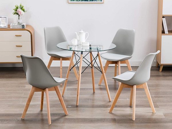 51 Glass Dining Tables That Create An, Small Round Glass Dining Table