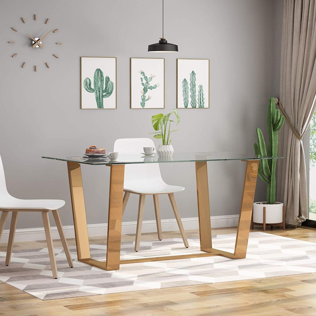 51 Glass Dining Tables that Create an Upscale Atmosphere for Every Meal