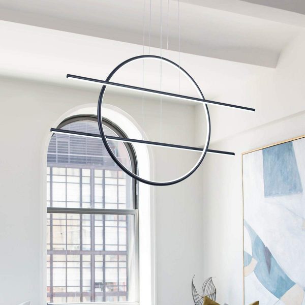 51 Linear Pendants And Chandeliers For, Interesting Ceiling Light Fixtures
