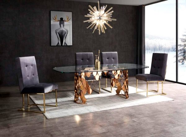 51 Glass Dining Tables That Create An, High End Dining Table Decor