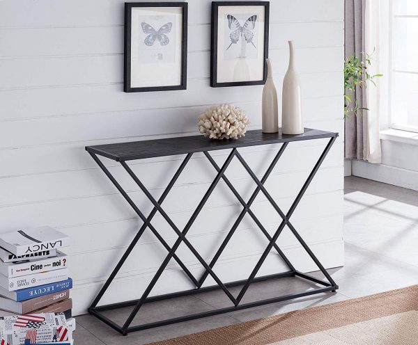51 Entryway Tables To Create A Stylish, Black Entryway Console Table
