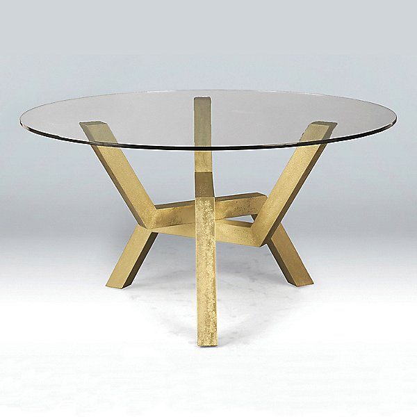 51 Glass Dining Tables That Create An, Glass Top Round Table