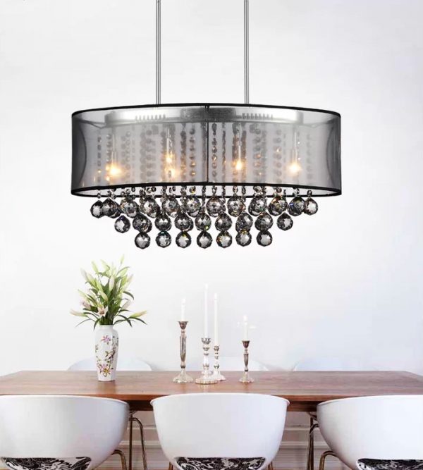51 Dining Room Chandeliers With Tips On, Small White Chandeliers For Dining Room Sets