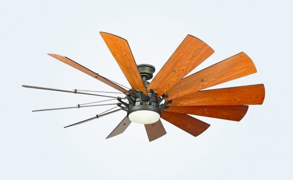 51 Ceiling Fans With Lights That Will, Vintage Windmill Ceiling Fan
