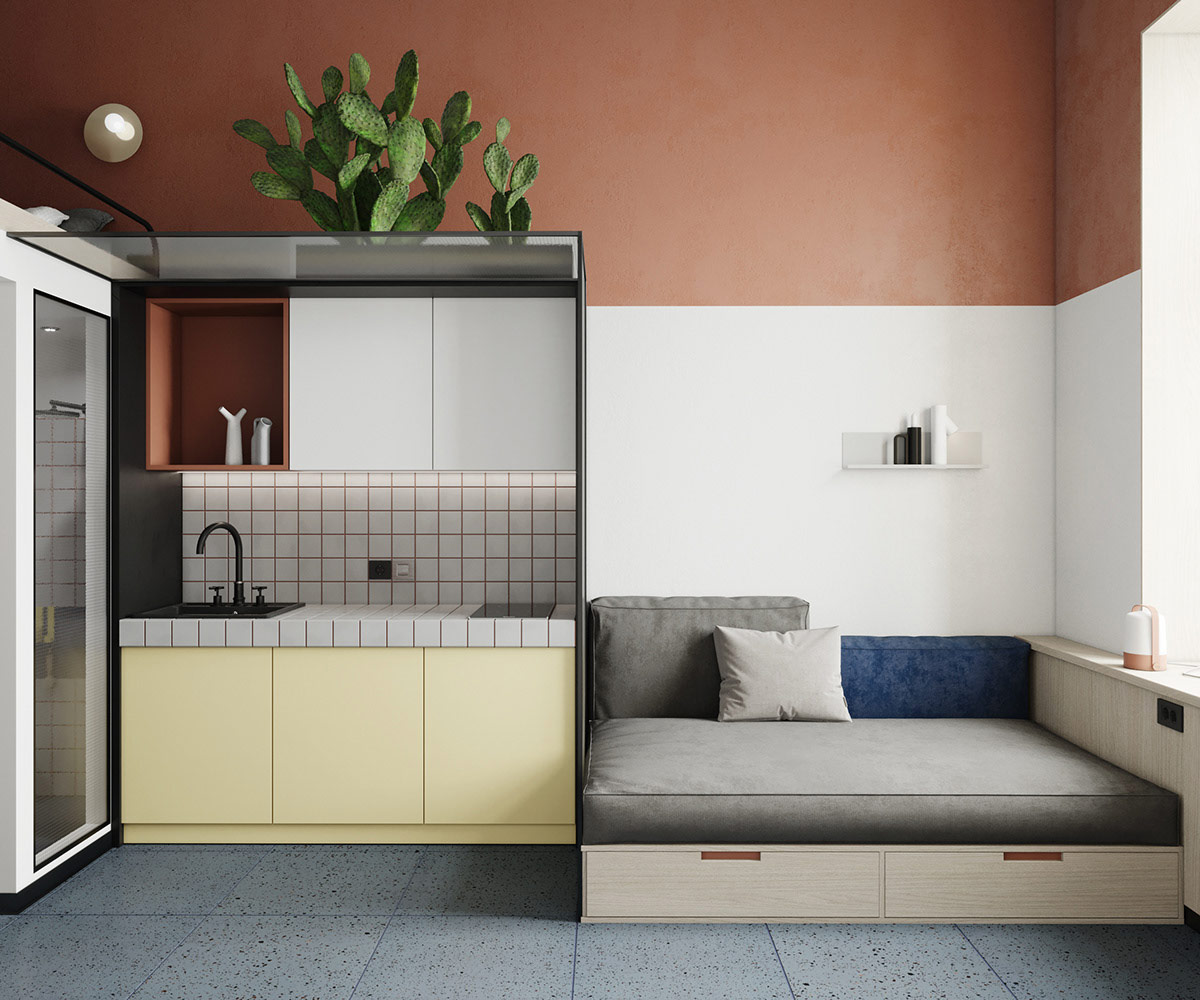 Styling, Moderne Ein-Falle-Wohnungen Unter 80 Quadratmeter (Mit Grundrissen)