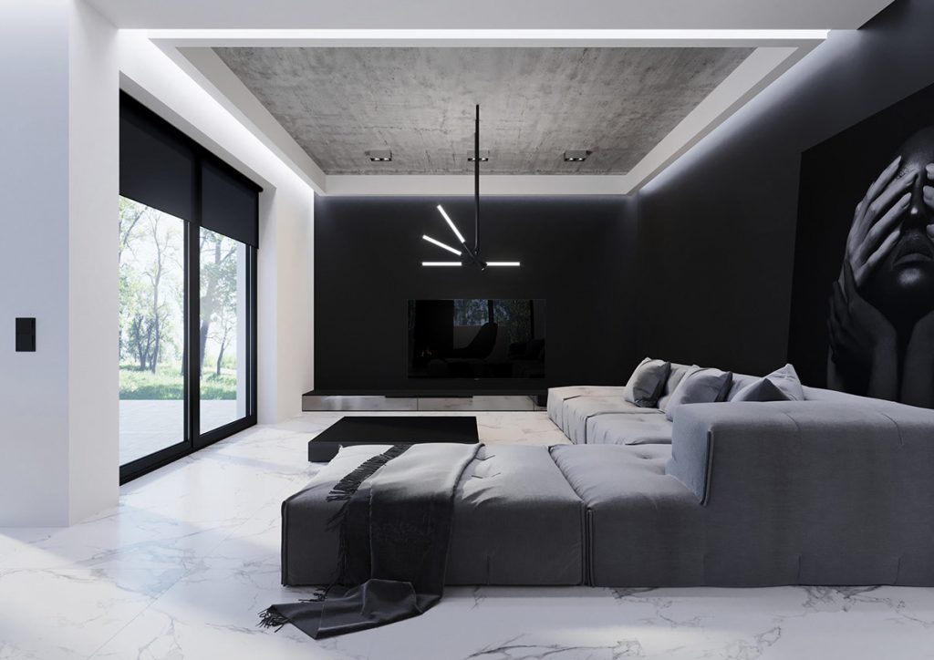 grey sofa | Interior Design Ideas