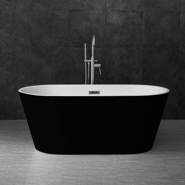 51 Bathtubs That Redefine Relaxation, Black Bathtub Bathroom