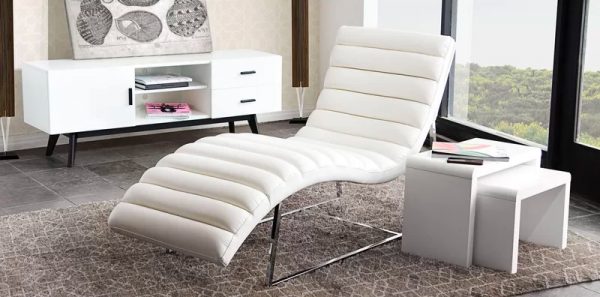 51 Leather Faux Chairs That, White Leather Lounge Chair